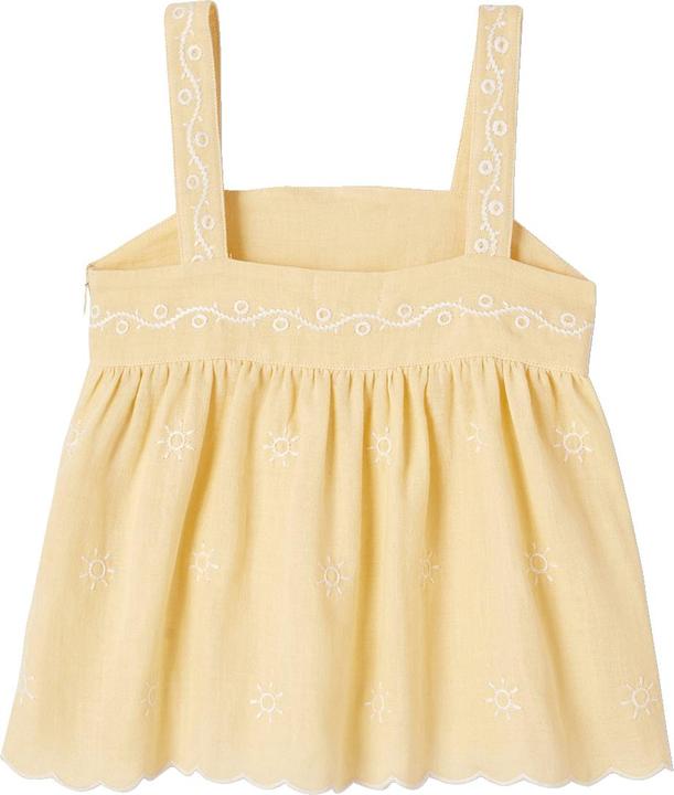 Actual product image Vertbaudet Bestickte Mädchen Bluse (86)