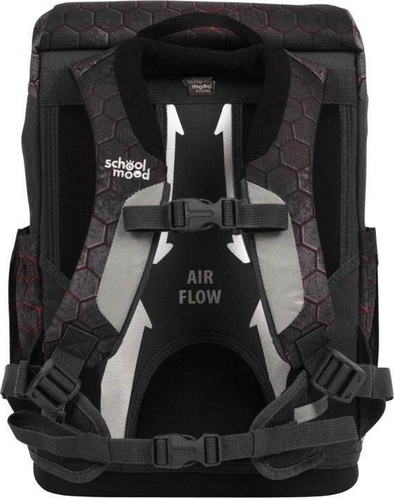 Produktbild School-Mood Rebel Air+ Schulranzen-Set 8-teilig (20 l)