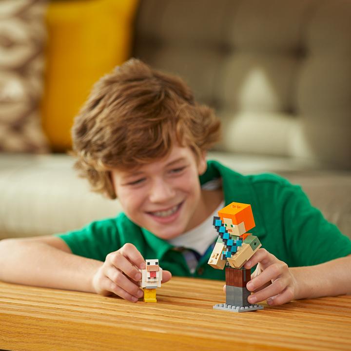 Produktbild LEGO Alex mit Huhn (21149, LEGO Minecraft)