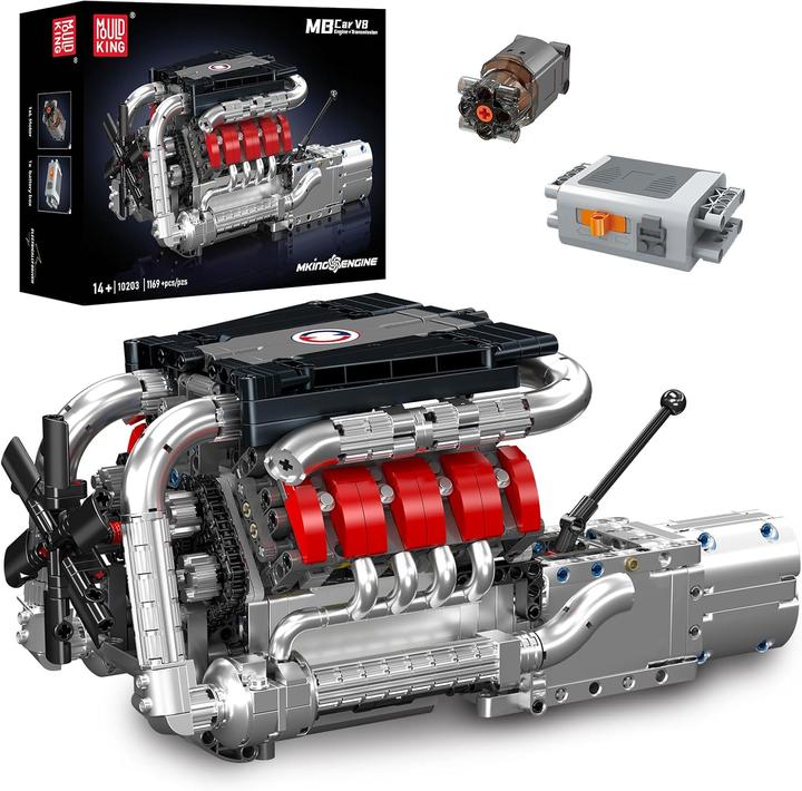 Image du produit Mould King MB V8 Engine Motor