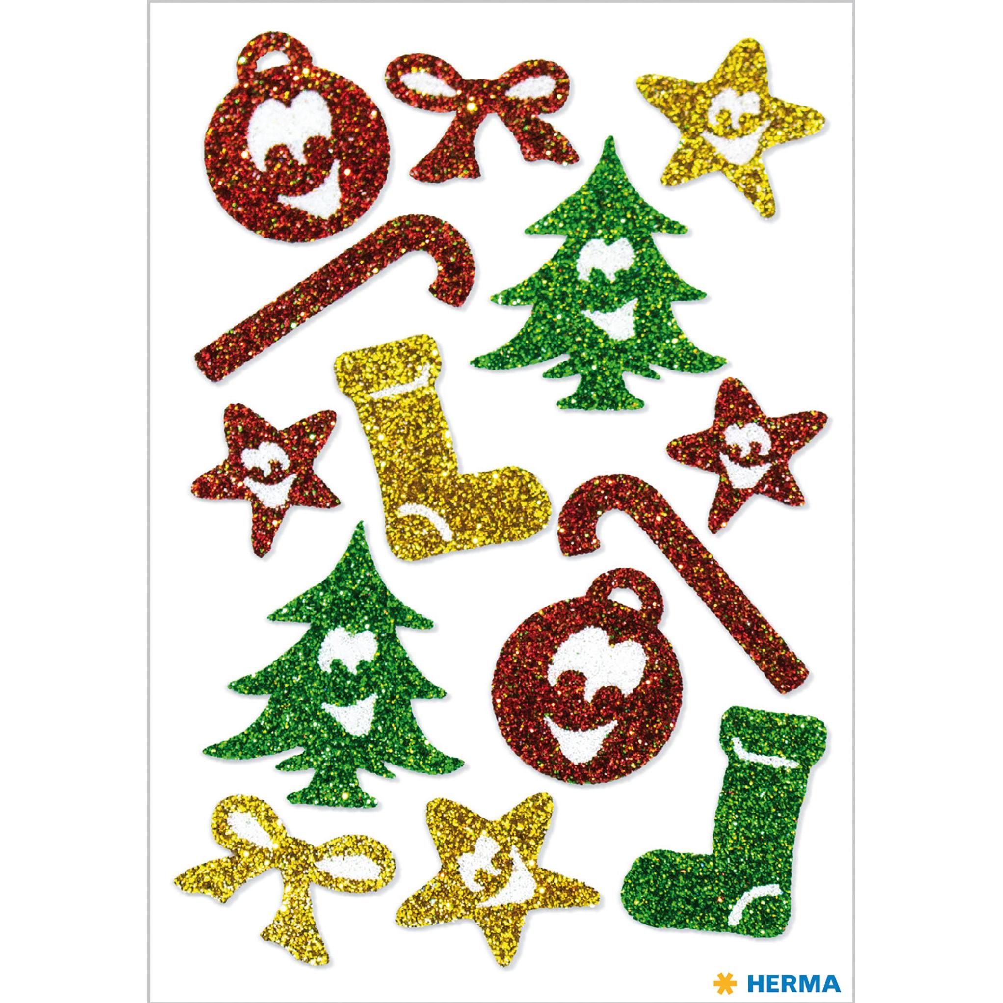 Thumbnail - Herma, Sticker, Weihnachtssticker Christmas 1 Blatt à 14 Sticker