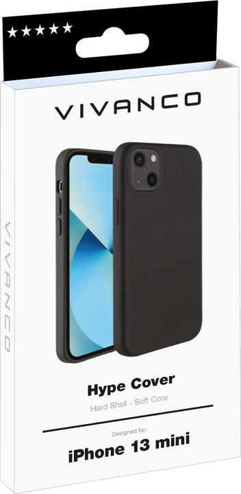Produktbild Vivanco Hype Handy-Schutzhülle 13,7 cm (5.4" ) Cover Schwarz (Apple iPhone 13 mini)