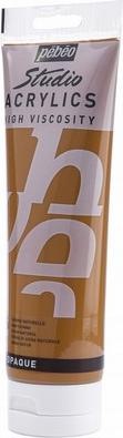 Actual product image Pebeo Studio Acrylics fine acrylic (Siena Nature, 250 ml)