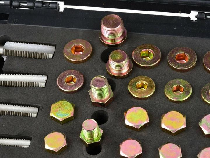 Produktbild GEKO Satz zur Reparatur von Ãlwannengewinden, 64-tlg.