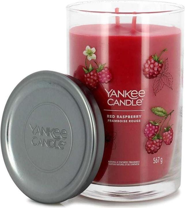Actual product image Yankee Candle Red Raspberry Signature Large Tumbler Scented Candle (567 g)