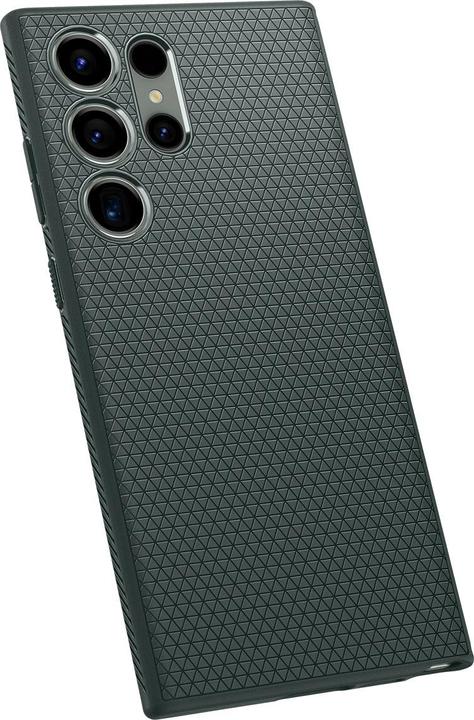 Productafbeelding Spigen Liquid Air hoesje voor S918B Samsung Galaxy S23 Ultra - afgrondgroen (Samsung Galaxy S23 Ultra)