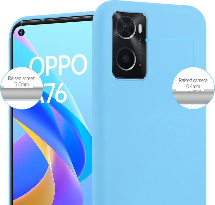 Actual product image Cadorabo TPU Candy Case for Oppo A36 / A76 / A96 4G / K10 4G / Realme 9i (Oppo A36, Oppo A76, Realme 9i, Samsung Galaxy S10)