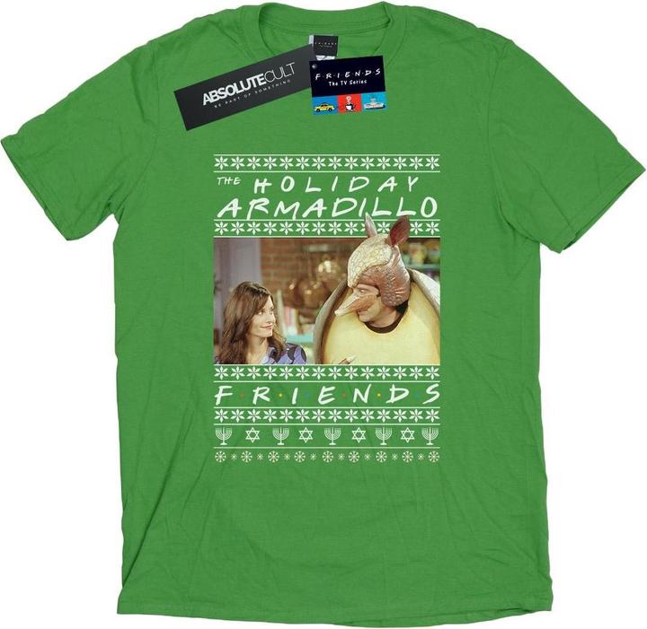 Immagine prodotto Friends Fair Isle Holiday Armadillo Maglietta Ampia Donna (L)