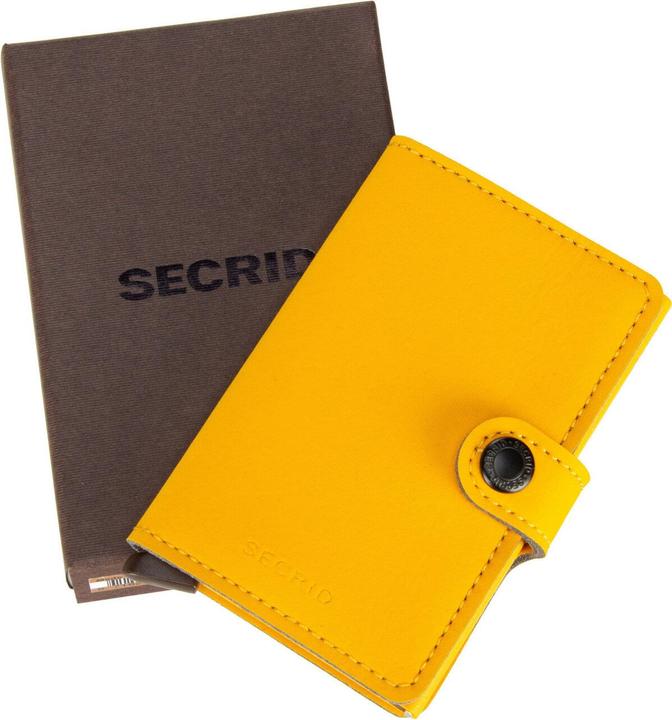Produktbild Secrid Kreditkartenetui Miniwallet Yard Ochre