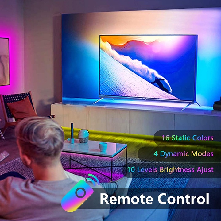 Produktbild Lumina Swiss LED Strip TV Ambi (Mehrfarbig, 500 cm, Indoor)