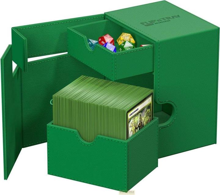 Actual product image Ultimate Guard Flip'n'Tray 133+ XenoSkin Vert