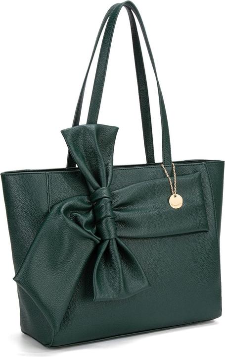 Produktbild Diana & Co **Damen Schultertasche - Velvetine Elite Modell - Pu Vegan Leder** - 47.0 X 30.0 X 11.0 Cm