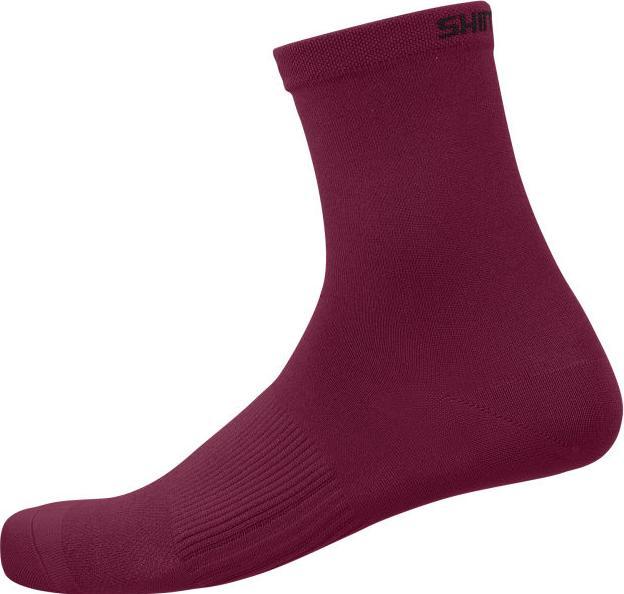 Actual product image Shimano Original Ankle Socks Maroon UNI S-M(SIZE36-40) (36 - 40)