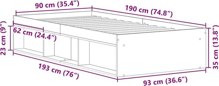 Image du produit VidaXL Honour (120 x 200 cm)