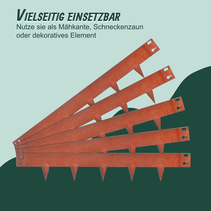 Immagine prodotto Relaxdays Set bordura (100 cm)