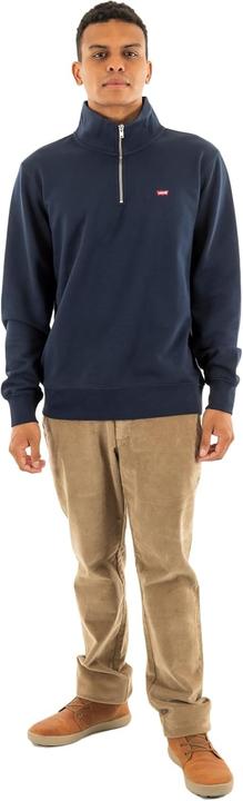 Produktbild Levis Heren Original Hm 1/4 Zip Sweatshirt, navy blazer, XXL (XXL)