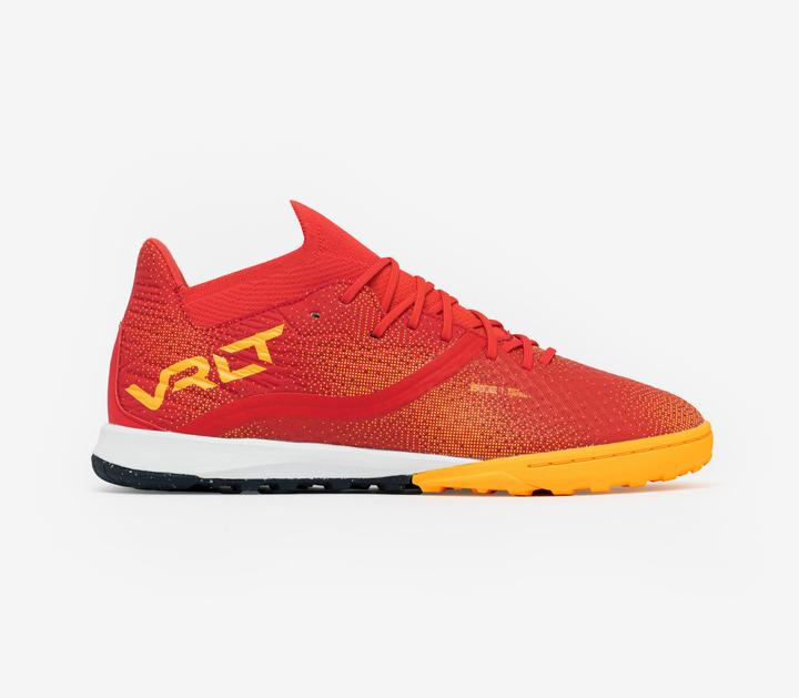Actual product image Kipsta Damen/Herren Fussball Multinockenschuhe Turf - Viralto III 3D Air Mesh TF rot (45)