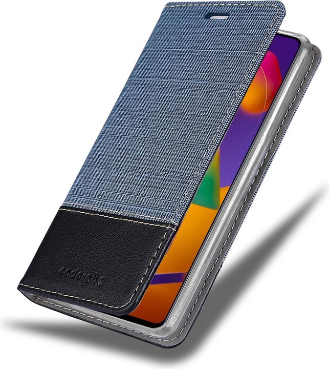 Produktbild Cadorabo Book Jeans Optik Cover (Samsung Galaxy M31s)
