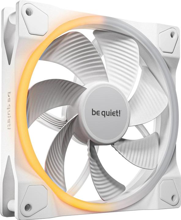 Produktbild be quiet! Lüfter 120*120*25 Light Wings LX PWM Reverse White (120 mm, 1 x)