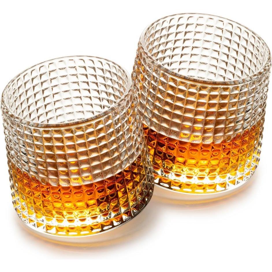 Mugs Whisky Gläser Tippling Tumblers (2er Set), Cocktailgläser, Transparent