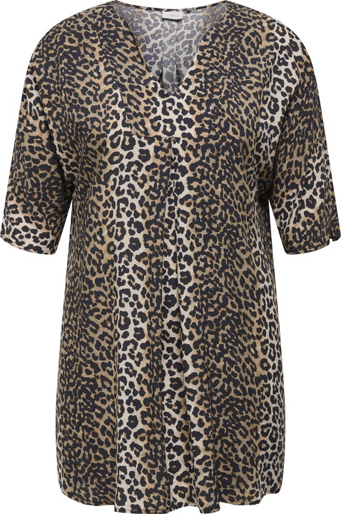 Image du produit Only CARNOVA Kurzes Kleid Tunika mit halber Knopfleiste (46)