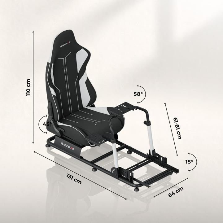 Produktbild Huzaro Kokpit wyścigowy Speed 5.5 sim racing