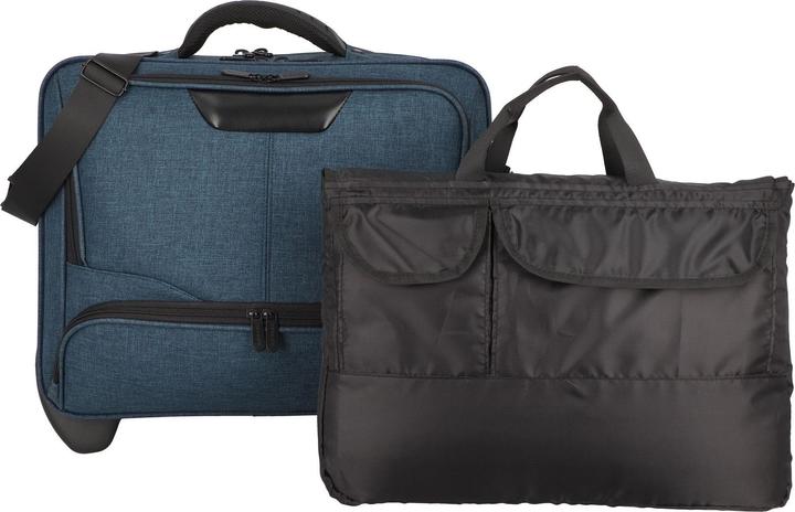 Immagine prodotto Dermata Trolley per laptop Business Canvas 3497CV Blauw (32 l)