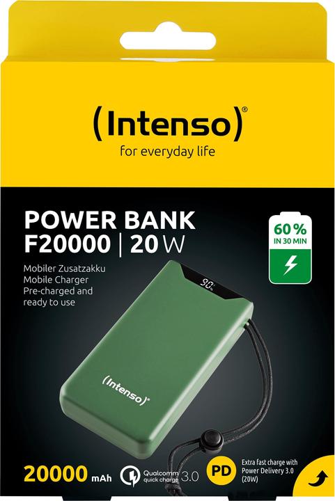 Actual product image Intenso F20000 (20000 mAh, 20 W, 74 Wh)