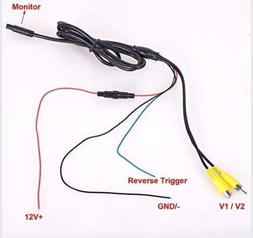 Produktbild Cocar Rückfahrkamera Spiegelmonitor mit Parkhilfslinien