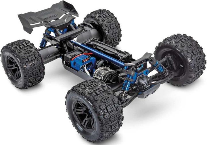 Actual product image Traxxas M.TRUCK SLEDGE BELTED 1:8 4WD EP RTR BLUE OHNE LadegerÃ¤t und OHNE Akku (RTR Ready-to-Run)