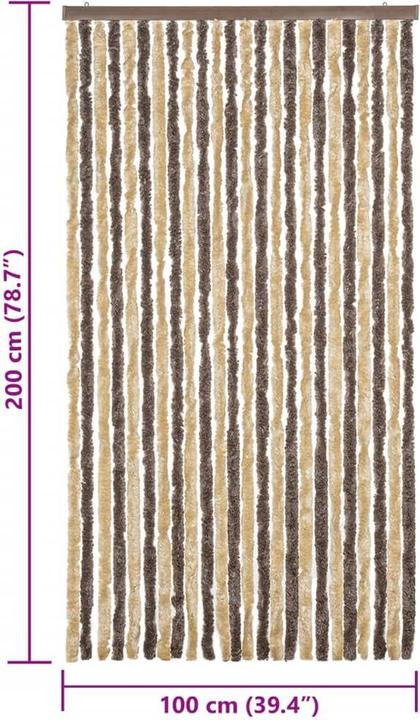 Produktbild vidaXL Fliegenvorhang (100 x 200 cm)