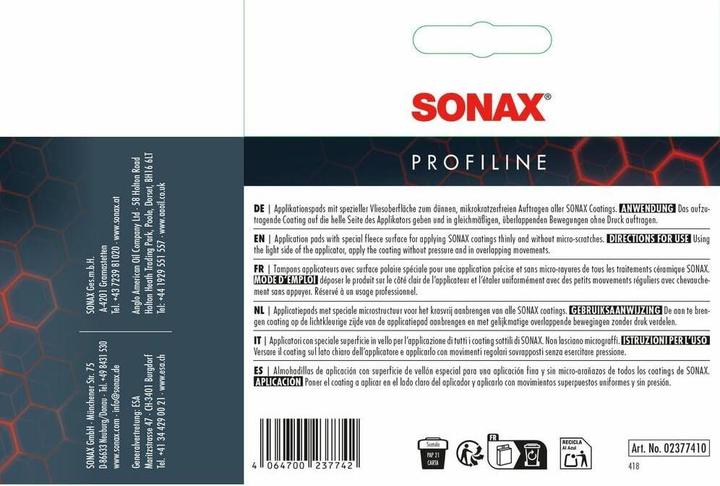 Actual product image Sonax CoatingApplicator