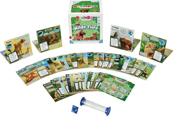Actual product image Brainbox Brain Box- Wild animals (German, 1 Players)