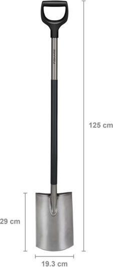 Actual product image Fiskars Straight bucket 1250 mm handle d ergo(1001411,fs131400,f1025375)