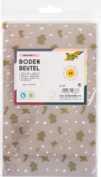 Produktbild Folia Weihnachts-Bodenbeutel (10 x)