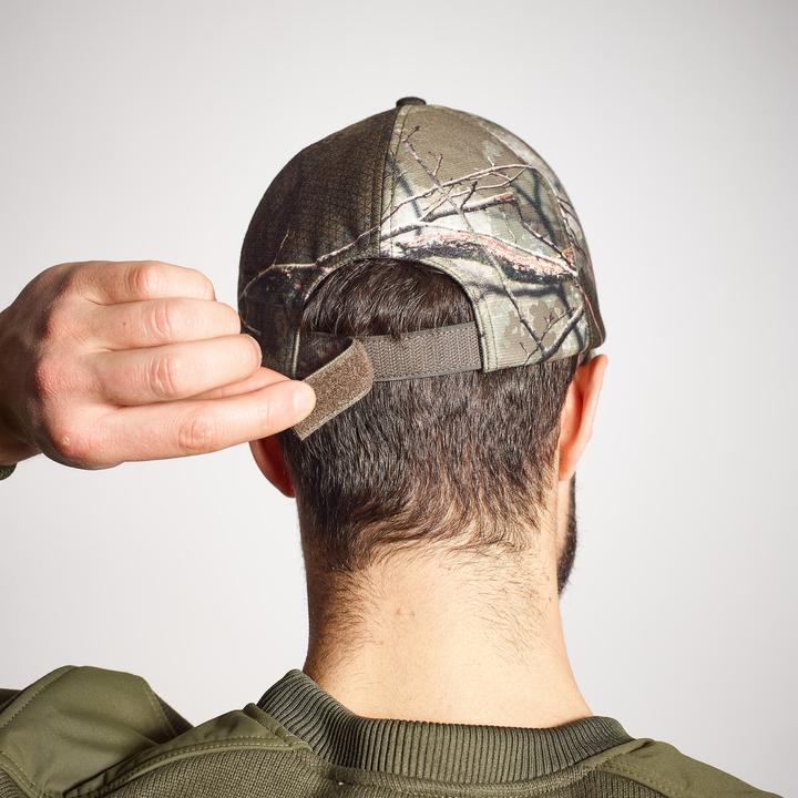 Produktbild Solognac Schirmmuetze Polyester mit Camouflage