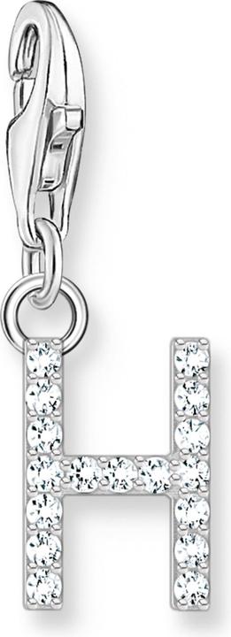 Immagine prodotto Thomas Sabo Ciondolo Lettera H con pietre bianche Argento (Argento 925)