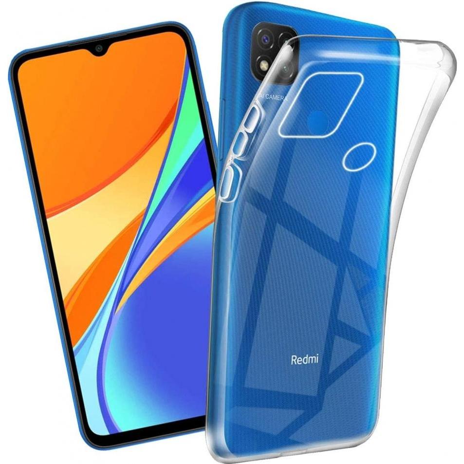 Screenguard Xiaomi Redmi 9C Flexible TPU Clear Case (Xiaomi Redmi 9C), Smartphone Hülle, Transparent