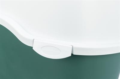 Image du produit Trixie Kattenbak Davio Groen / Wit (Bac à litière fermé)