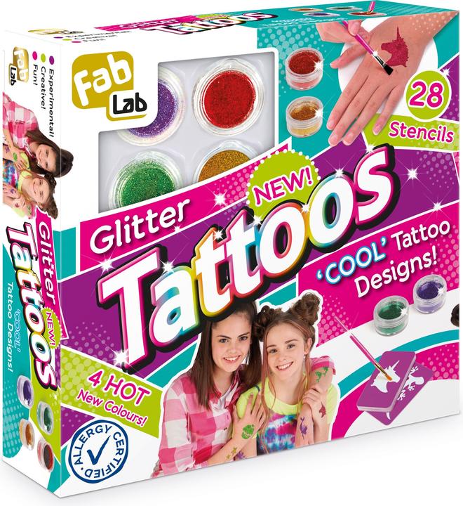 Productafbeelding Fab Lab FabLab Glitter Tattoos tattoo set