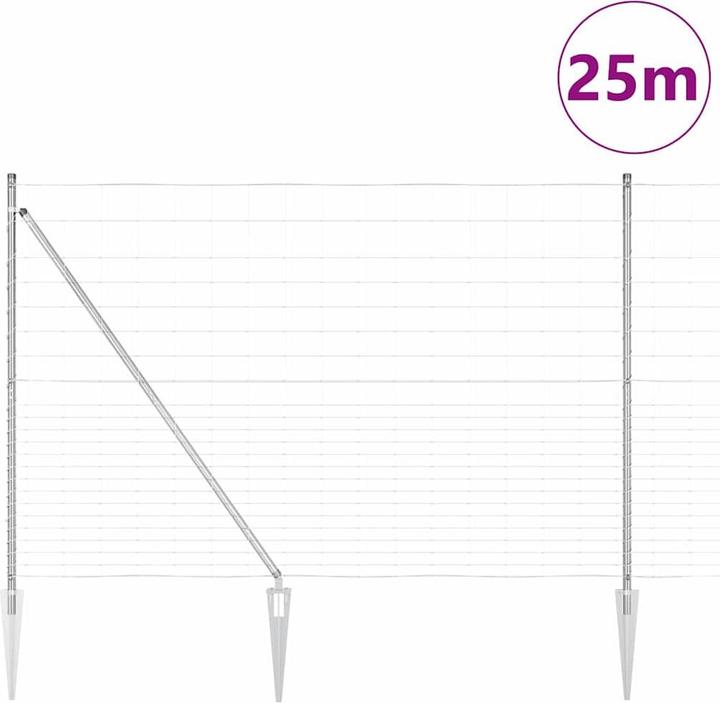 Produktbild vidaXL Outdoor-Zaunpfosten