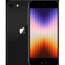 Thumbnail - Forza Refurbished iPhone SE 2022 (64 GB, Black, 4.70", 12 Mpx, Dual SIM, B / Sehr gut), Smartphone Refurbished, Schwarz