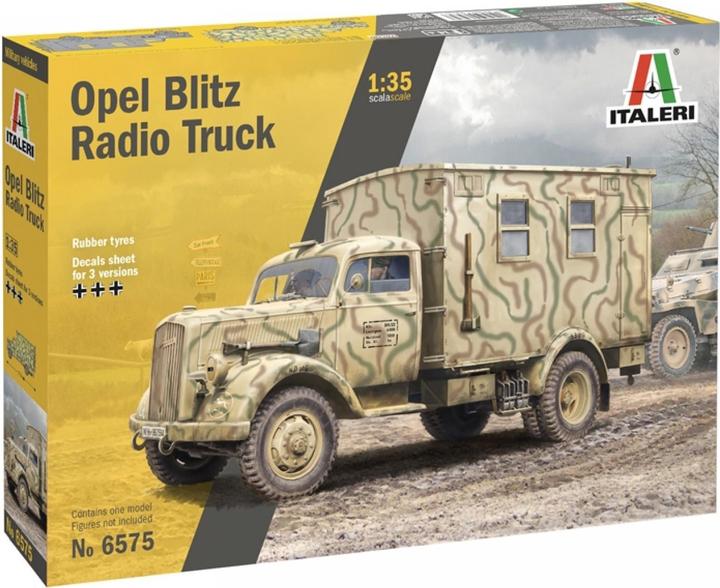 Actual product image Italeri Plastic model Opel Blitz Radio Truck