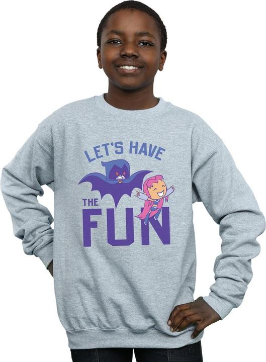 Actual product image Boys Teen Titans Go Let's Have The Fun Sweatshirt (152, 158)
