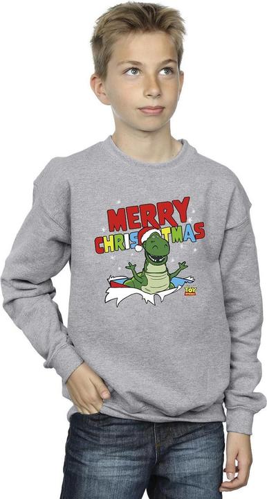 Produktbild Disney Toy Story Rex Christmas Burst Sweatshirt Jungen (128)