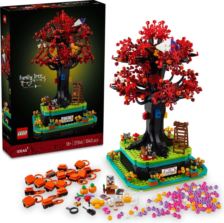 Immagine prodotto LEGO Albero genealogico delle idee (21346, LEGO Ideas, Set LEGO rari)