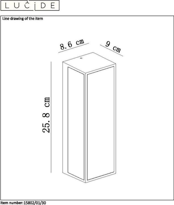 Image du produit Lucide Dukan (E27, IP65)