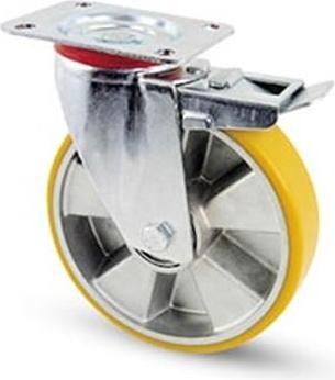Image du produit RS PRO Roulette industrielle Pivotante, Ø 200mm, 3
