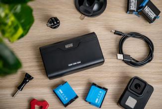 Produktbild Newell USB-C Dreikanal-Ladegerät für GoPro 5/6/7/8/9/10/11