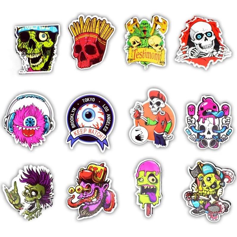 JTI, Sticker, 50x Aufkleber, Graffiti